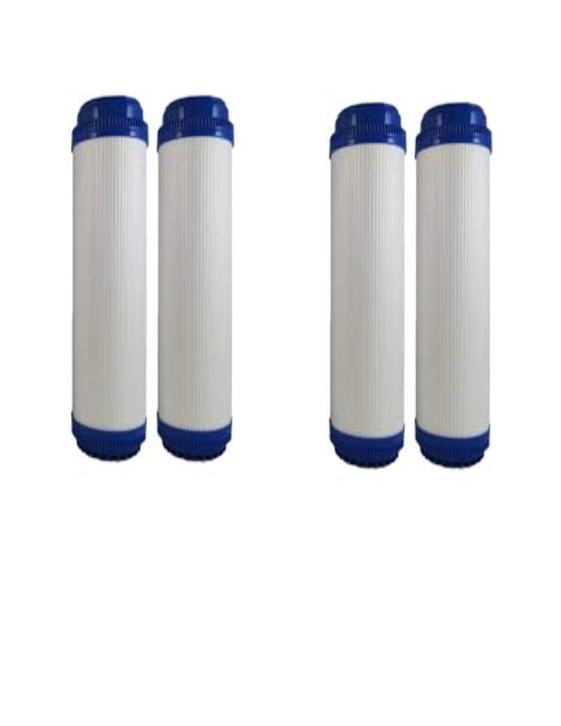 CFS â€“ 4 Pack Granular Activated Carbon(GAC) Water Filter Cartridges Compatible with Aqua Pure AP101T Models â€“ Whole House Replacement Water Filter Cartridge â€“ Universal 10" Cartridge â€“ 5 Micron - Image 1